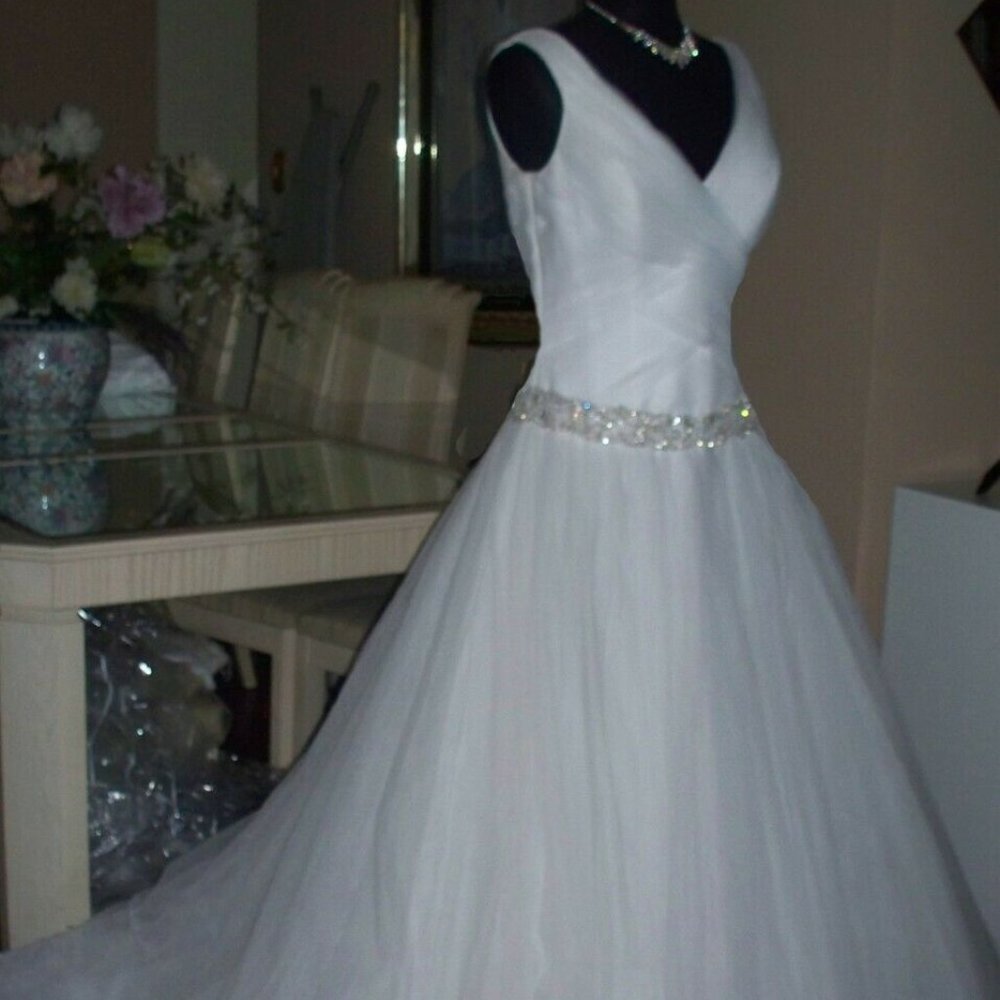 Maggie Sottero Wedding Dress Bridal Gown Size 10
